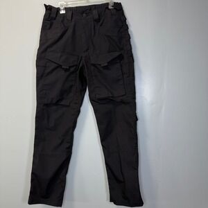 Free Soldier Tactical Gear Mens Black Cargo Pants Ripstop Outdoor 32x32